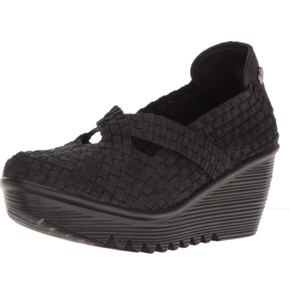 Shoes - Bernie Mev Womens Cleopatra Wedge Pump